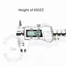 Miniature Chrome Steel Ball Bearings 693ZZ #6