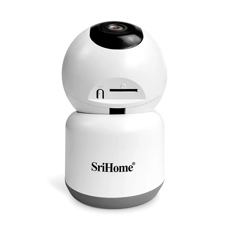 Srihome SH038 4MP 1440P QHD 2.4G/5G Wifi IP Camera 3X Zoom Wireless PTZ AI Humanoid Motion Detection Home Security CCTV Monitor