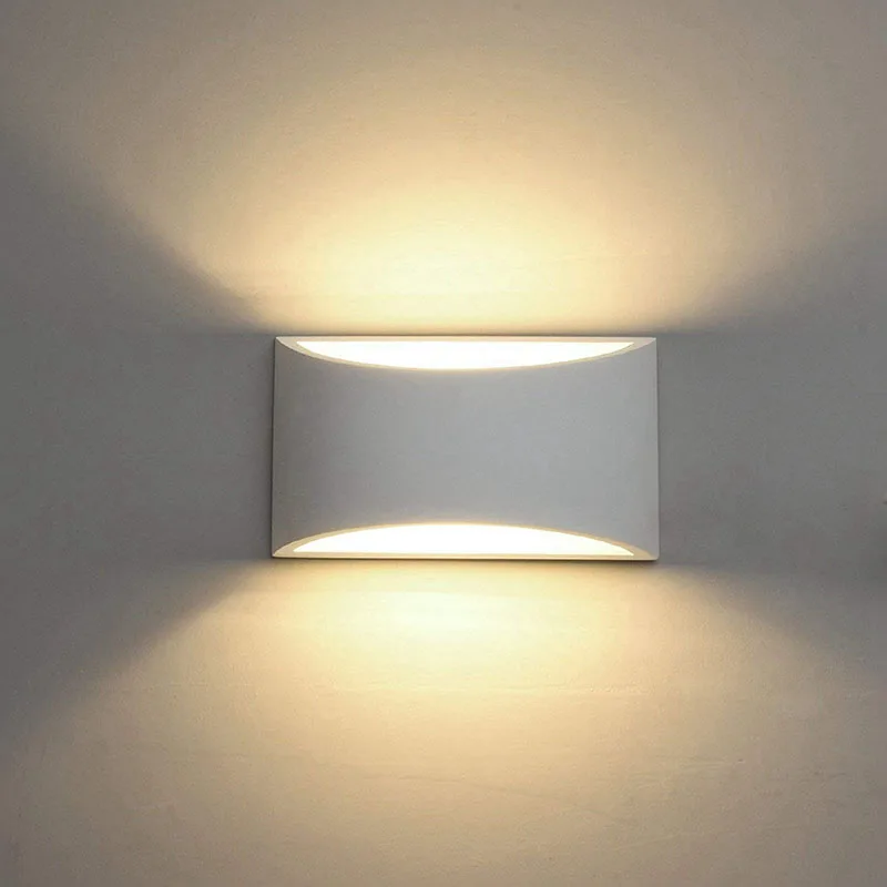 feimeifei youWall sconces light fixtures Lamps Modern LED Lighting  Up and Down Indoor Plaster for Living Room Bedroom Hallway