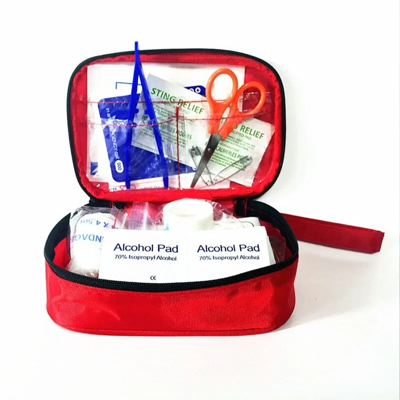 13 arten von 41 Komponenten Tragbare Außen Erste-hilfe-Kit