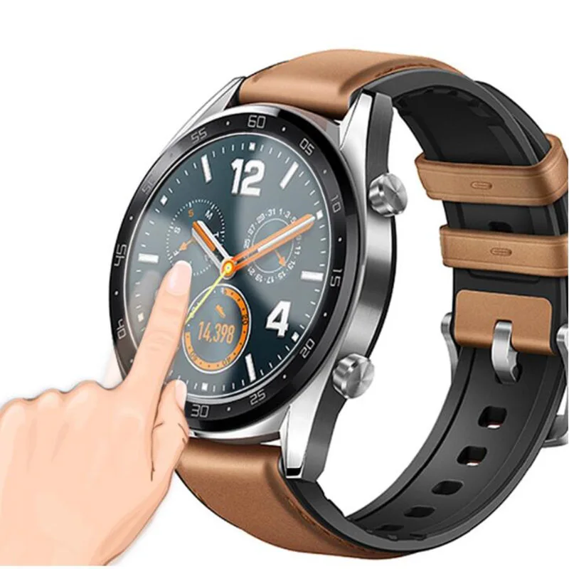 Soft Clear Protective Film For Huawei Watch GT 2 Active/Elegant GT2 42MM 46MM Smartwatch Full Screen Protector Cover (Not Glass)