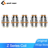 5pcs Original Geekvape Z coil Z0.15 Coil 0.15ohm Z0.25 Dual Coil 0.25ohm Series Core for Zeus Sub Ohm Tank / Obelisk Tank