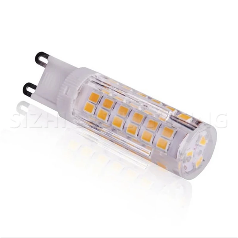 Super Bright G9 LED Lamp AC220V 5W 7W 9W 12W 15W 18W Ceramic SMD2835 LED Bulb Warm/Cool White Spotlight replace Halogen light