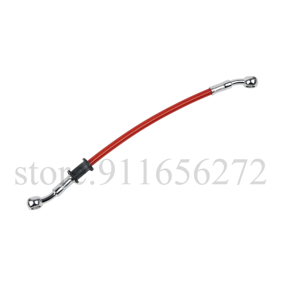 Short 27 34 40MM Motorcycle Hydraulic Brake Hose Line Cable 10mm Banjo for Suzuki Yamaha honda Pipe Line Braided oil hose