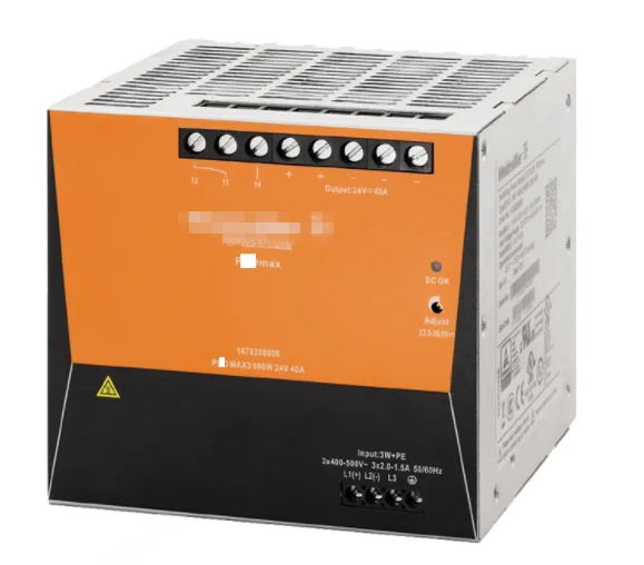 

960W 24V 40A three-phase rail switching power supply 1478200000 comprehensive test