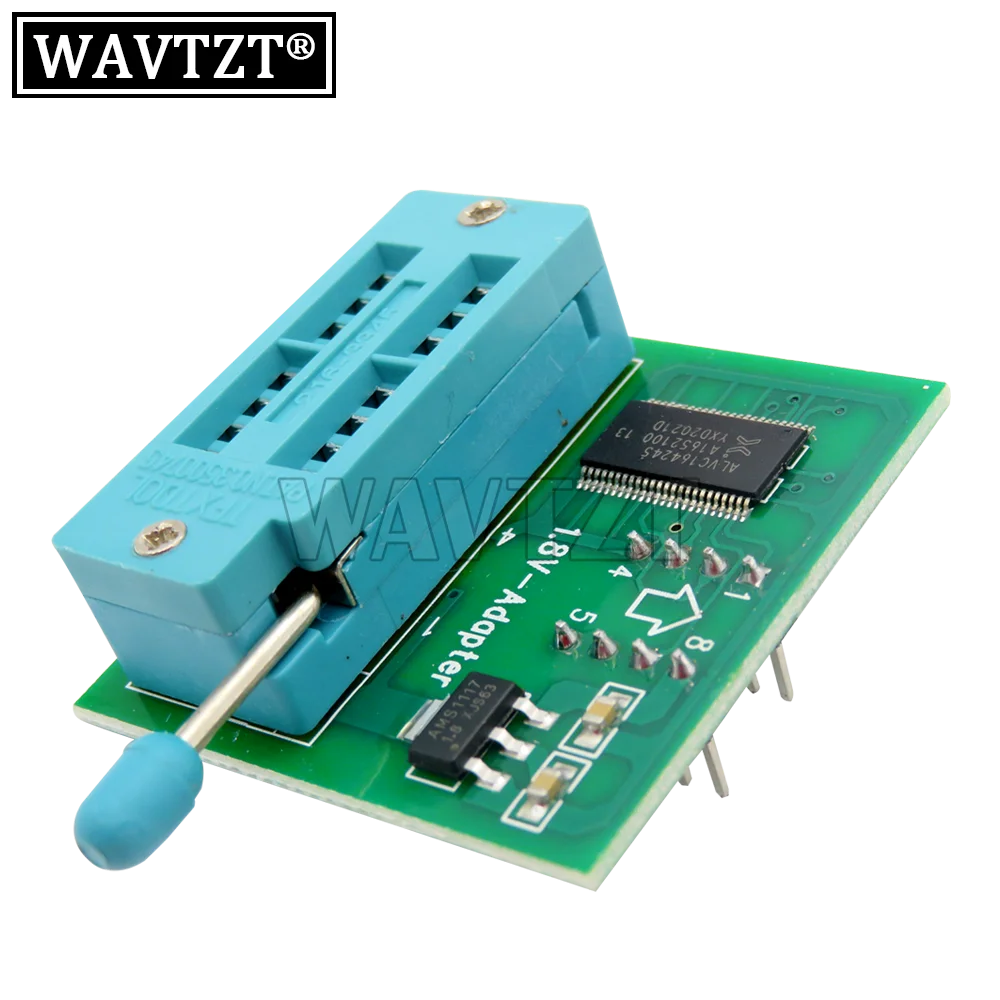 1.8V adapter for Iphone or motherboard SPI Flash SOP8 DIP8 W25 MX25 use on programmers TL866CS TL866A EZP2010 EZP2013 CH341A