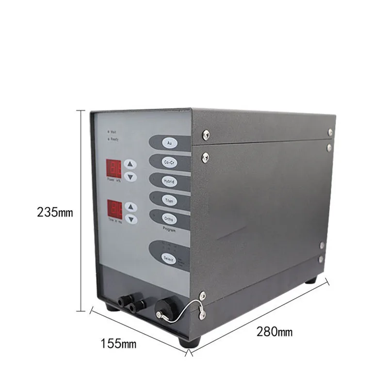 Saldatore a punti dei gioielli del saldatore dell'arco dell'argon di impulso di controllo numerico automatico della saldatrice a punti dell'acciaio inossidabile 100W