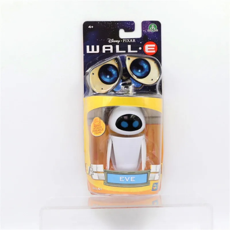 Disney Neuankömmling Wall-E Robot Wall E & EVE PVC Action Figure Sammlung Modell Spielzeug Puppen MIT BOX 9