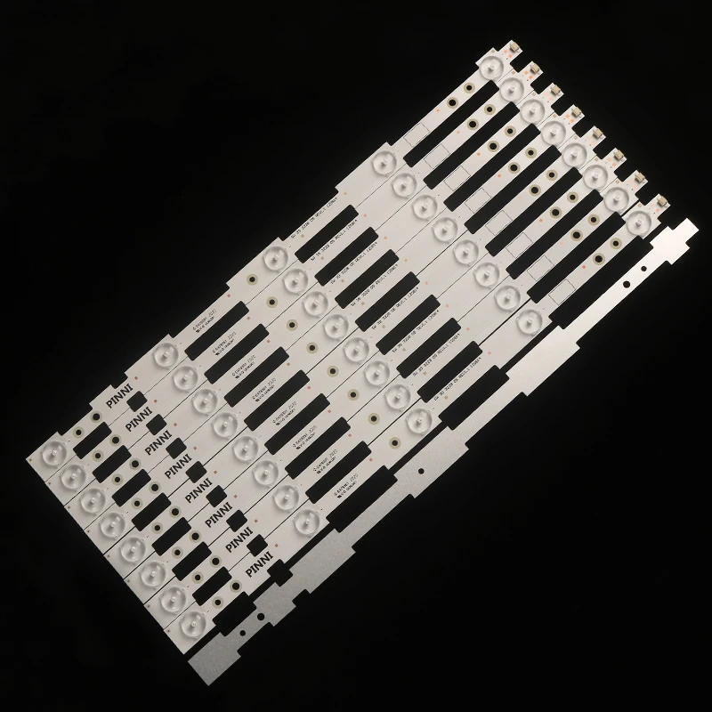 100% NEUE Original Led-hintergrundbeleuchtung streifen 9 Teile/los 39 "Chuangwei 39E320 LED streifen Sw 39 3228 05 REV 1,1 120814 5 LEDS(1 LED 3V) 420mm