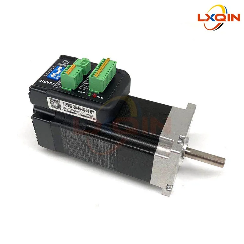 LXQIN printer carriage servo motor iHSV57-30-14-36 integrated motor 140W for solvent printer engine