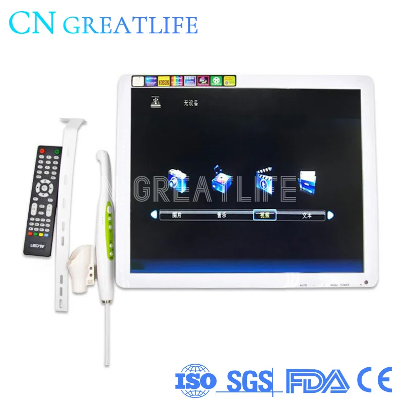 

17 Inch Dental Unit Type PIP USB Oral Camera Intraoral Intraoral Camera Monitor Intra Oral Camera Auto Focus