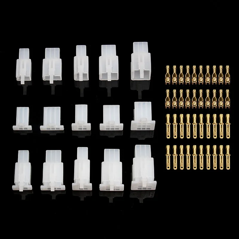 1200/580 pièces voiture moto électrique 2 3 4 6 9 broches mâle femelle terminaux automobile 2.8 Kit de prise bateau fil connecteur Terminal