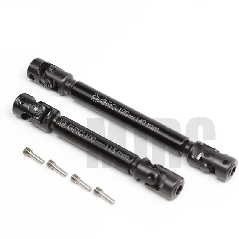 

Heavy Duty Cvd Drive Shaft 100-115mm / 120-140mm Alloy Steel Universal Joint Steel For 1/10 Rc Car Trx4 Trax Trx-4 Trx-6 Trx6