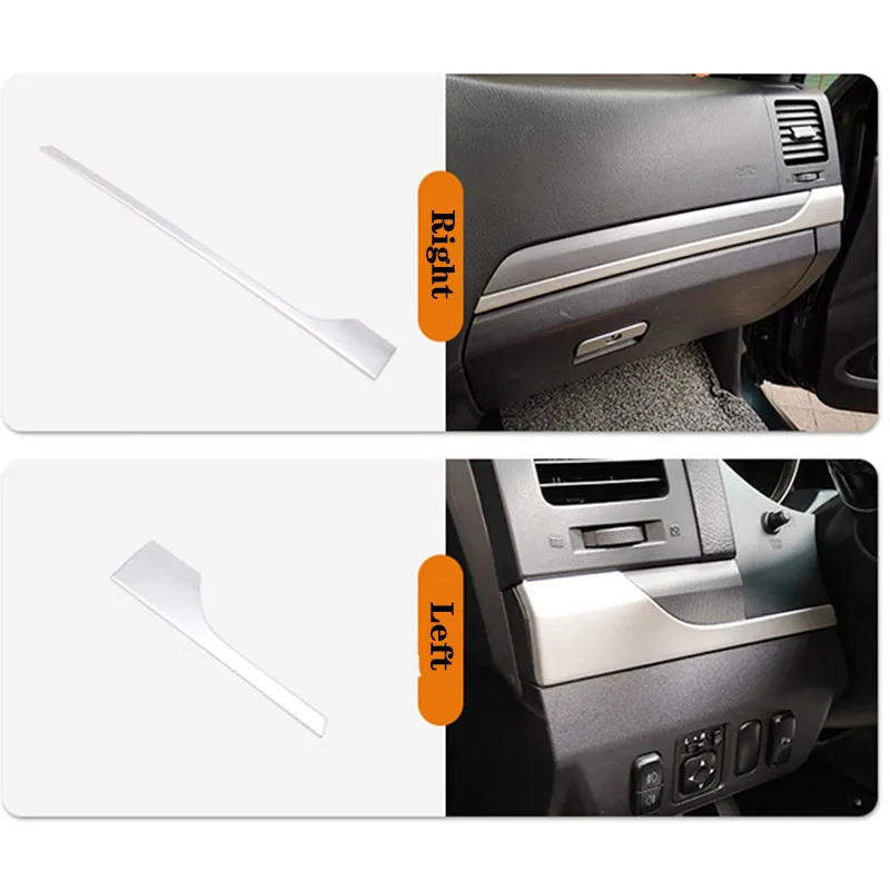 Interior Front Dashboard Air Control Panel Decorative Cover Trim For Mitsubishi PAJERO 2007-2013 2014 2015 2016 2017 2018 2019