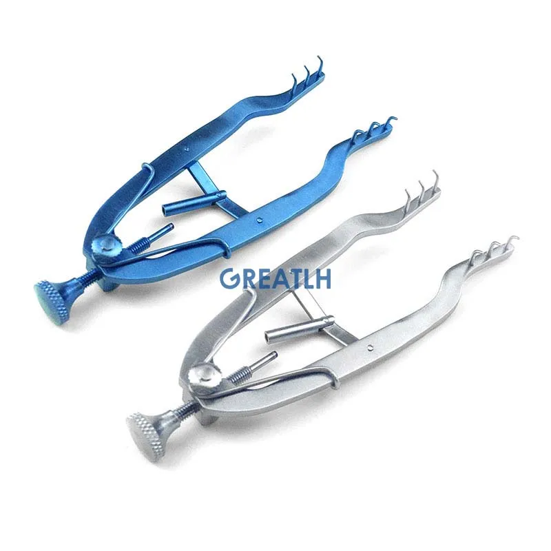 Autoclavable Lacrimal Sac Retractor Titanium/stainles Steel Veterinary Ophthalmic Surgical Instrument