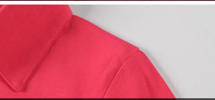 Solide T Shirt Weibliche 2024 drehen-unten Kragen Frauen Langarm Tops Frühling Voll Schlank Baumwolle T-shirt Frau Kleidung t-Shirt Femme – Detail 9