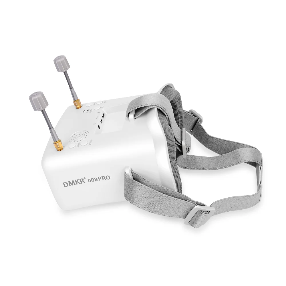 008D PRO FPV Goggle with 5.8GHz 40ch Receiver 3.7V/2000mAh Battery 4.3 inch HD LCD 16:9 for Racing Drone Micro BWhoop Dron
