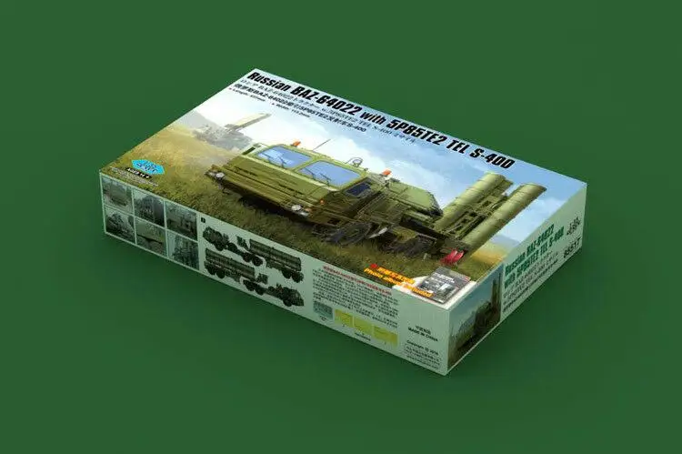 

Модель Hobbyboss 1/35, модель 85517, модель в комплекте, модель в русском стиле, модель в пластиковом корпусе 5P85TE2