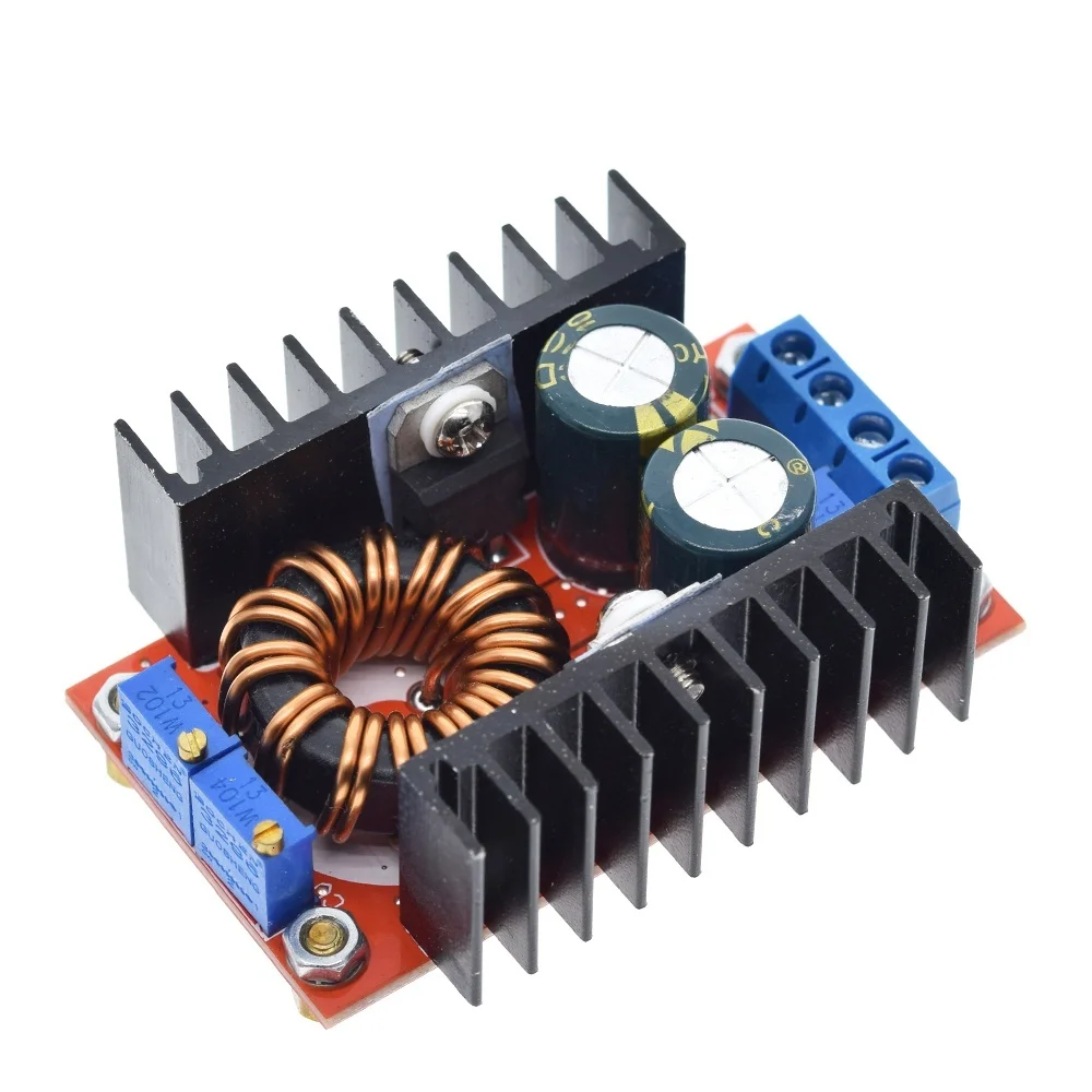 DC-DC 80W Buck-Boost-Wandler 9-35 V auf 1-35 V Buck-Booster DC Step-Down-Step-Up-Adaptermodul Einstellbarer Spannungsregler – Detail 5