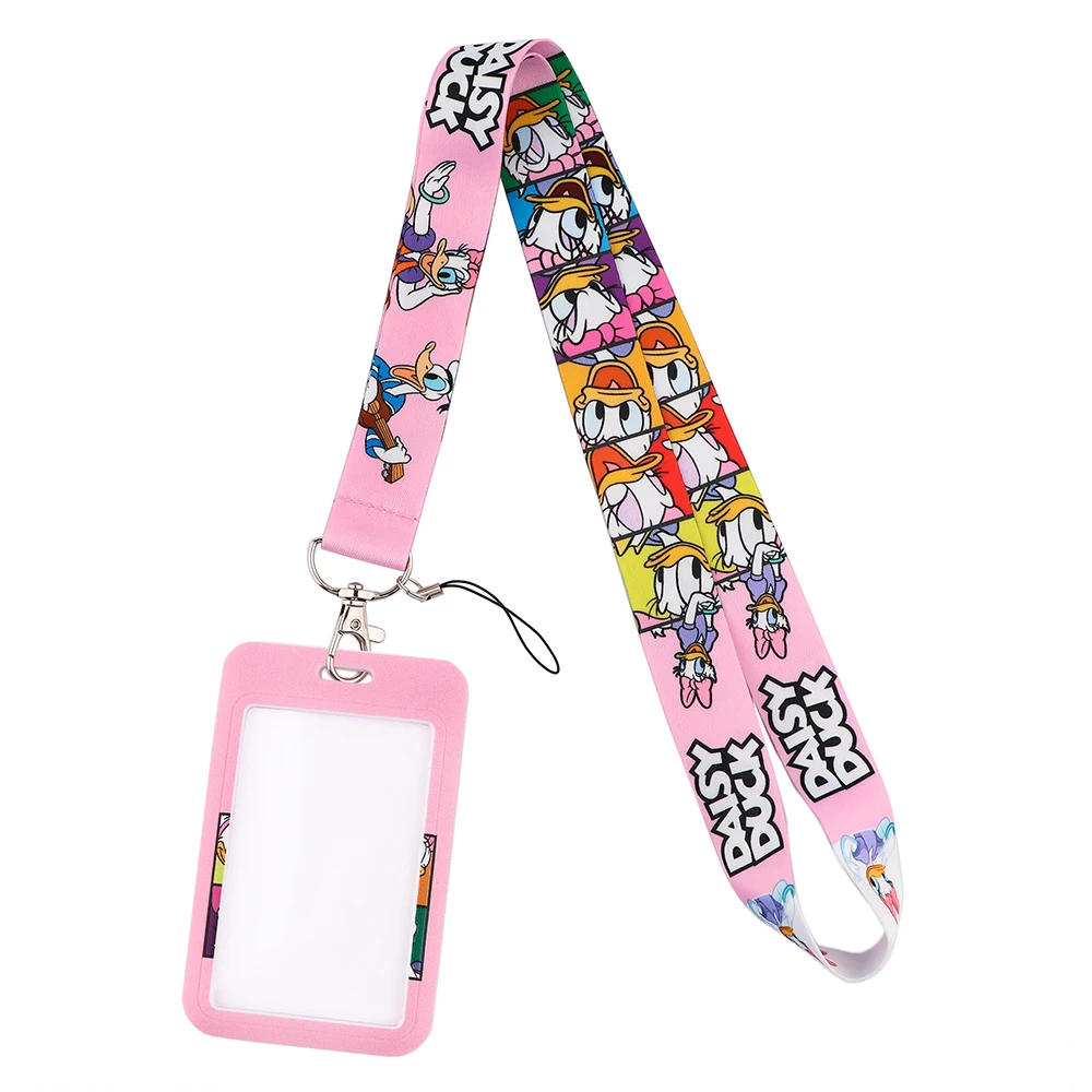 LT1104 Wholesale Mickey Lanyard for Key Neck Strap lanyard Card ID Badge Holder Key Chain Key Holder Key Rings Accessories Gifts