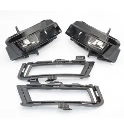 2pcs Fog Lamp For VW Golf 7 A7 MK7 2013 2014 2015 2016 2017 Front Halogen Fog Lamp Fog Light Or Fog Lmap Grille