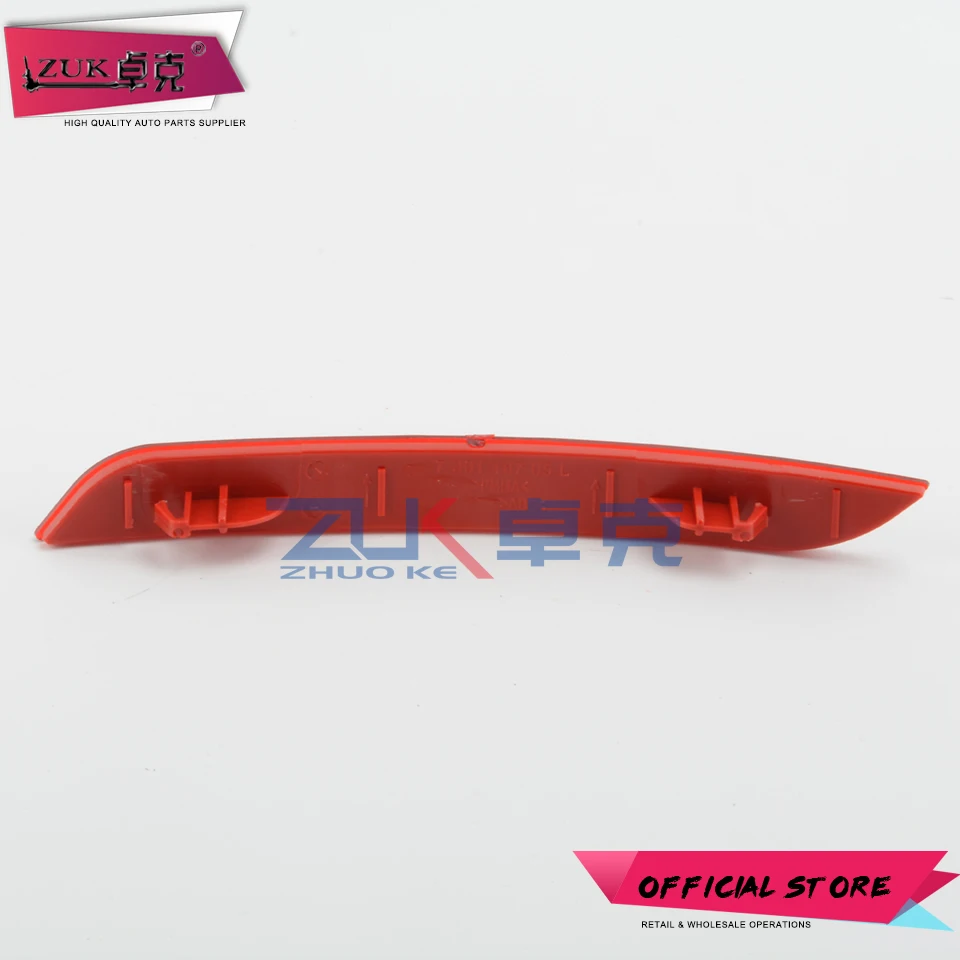 ZUK Rear Bumper Reflector Light Fog Lamp For BMW 3 Series F30 2011-2015 4 Series F32 F33 F36 2012-2017 63147301187 63147301188