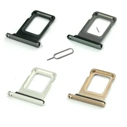 For Apple iphone 11 Pro/11 Pro Max Single SIM Card Tray Sim Card Holder With Free Eject Pin Silver Grey Gold Green Color