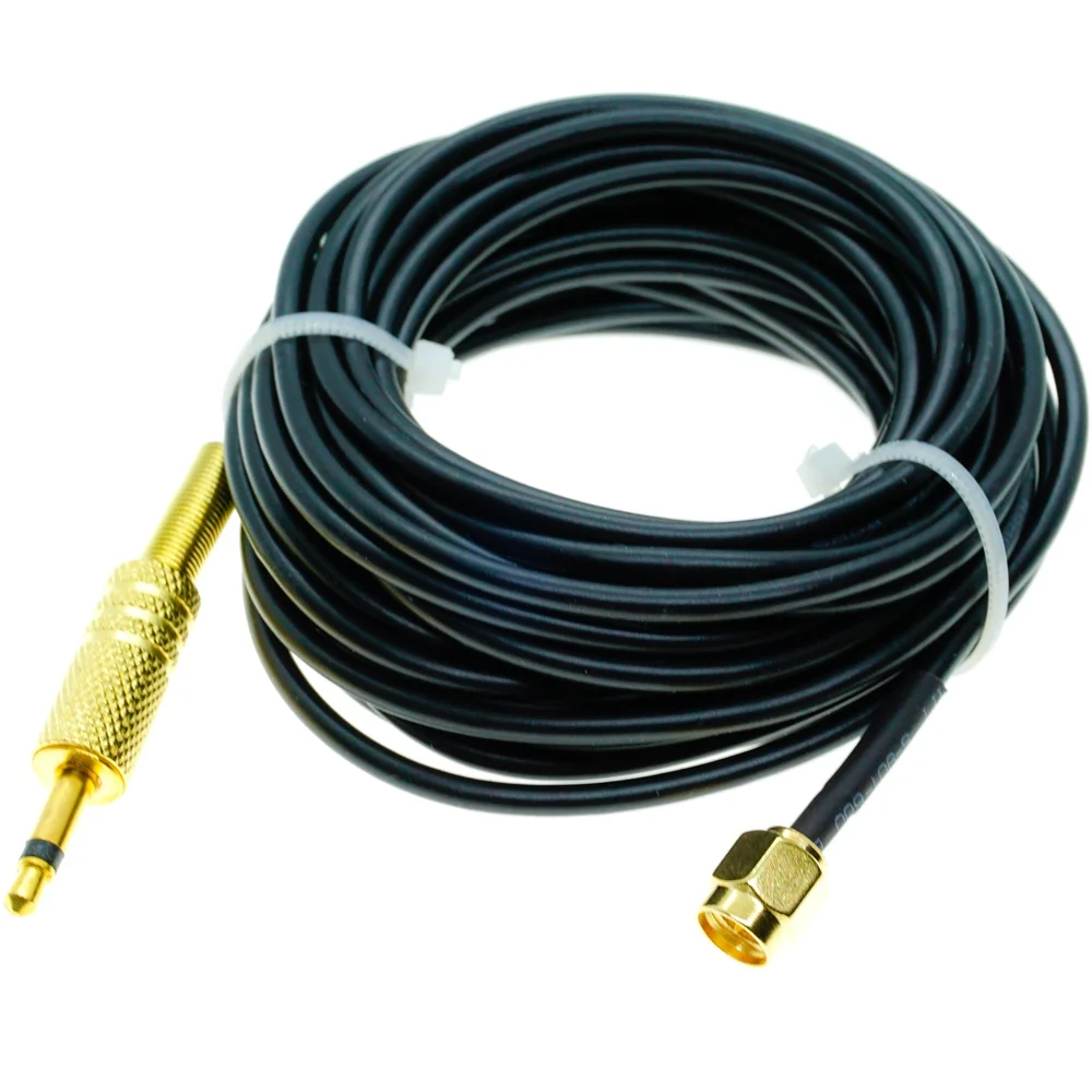 SMA male to 3.5mm male mono 1/8\