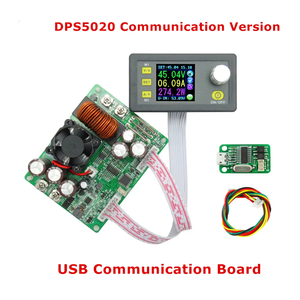 ALLSOME DPS5020 50V 20A Constant Voltage Current Converter LCD Voltmeter Step-down Communication digital Power Supply