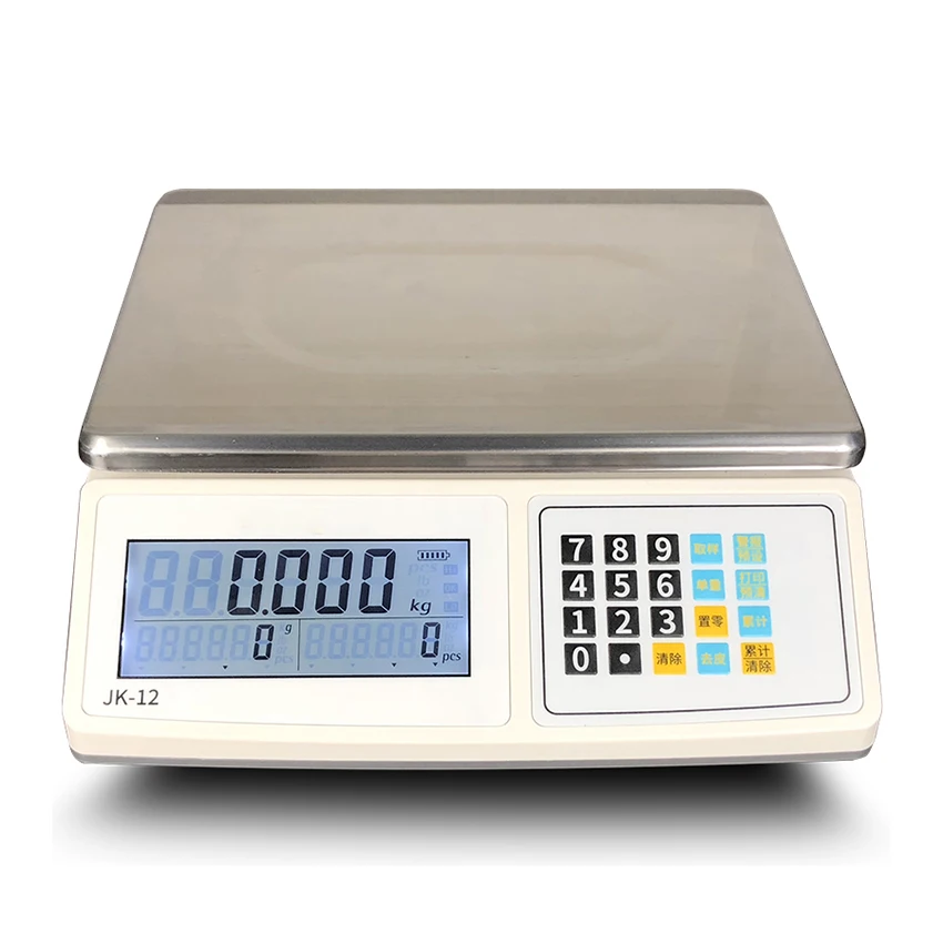 Counting Scales Electronic Scales High-Precision 3-30kg Industrial Electronics Weighing Scales Digital Balance Scale 0.05-0.5g