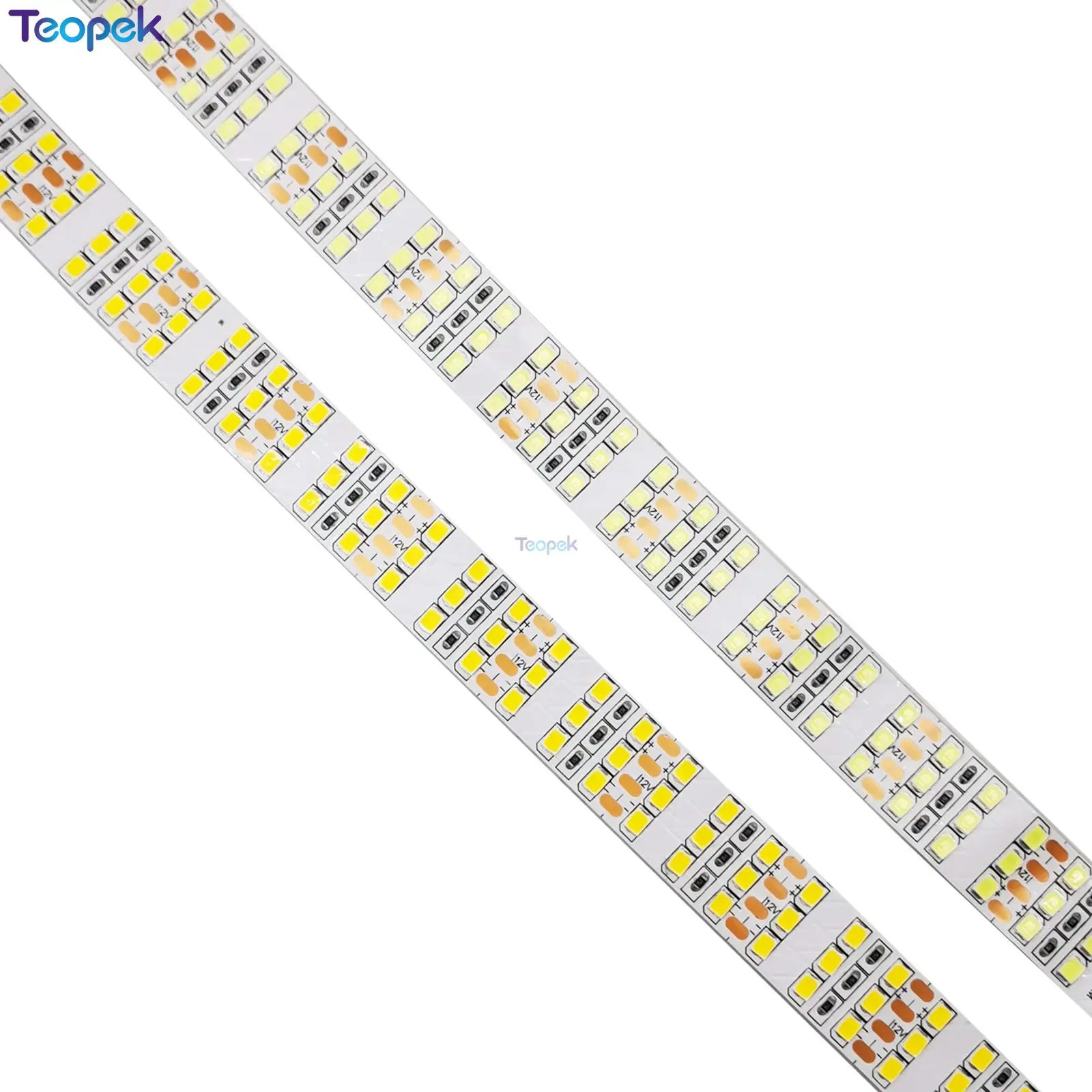 

5M Tirple Row 2835 led strip 360 leds/M 1800 leds White /Warm white 16mm PCB Flexible Tape Rope Stripe LED Light 12V/24V