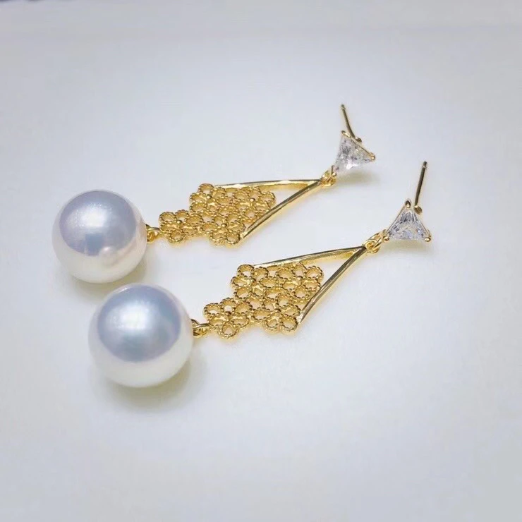 

Trendy Style 925 Sterling Silver Earrings Findings Mountings Settings Jewelry Parts Fittings for Agate Beads Crystal 3 Pairs/Lot