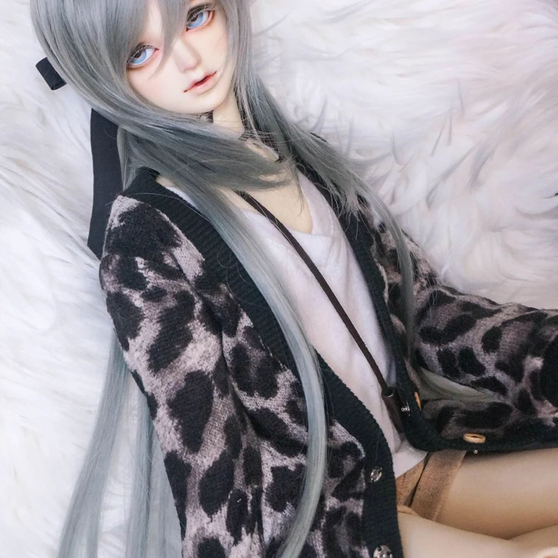 

D03-P434 children toy BJD DD SD MSD 1/6 1/4 1/3 doll's clothes Leopard Print Cardigan 1pcs