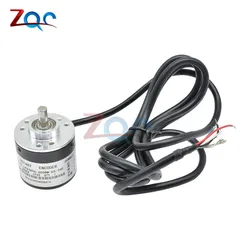 360P/R 600P/R Encoder DC 5V-24V Encoder 360p 600p Incremental Rotary AB 2 Phases 6mm Shaft Suit For Displacement Measurement