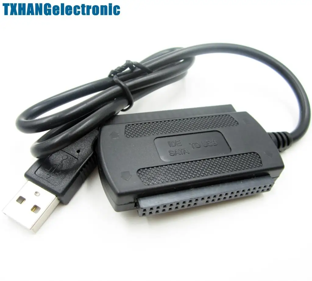 USB 2,0 IDE/SATA 5,25 S-ATA/2,5/3,5 480 МБ/с. данных кабель адаптера интерфейса