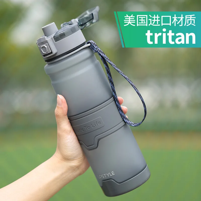 Hot Sports Water Bottle 500ML 1000ML Protein Shaker Outdoor Travel Portable Leakproof Drinkware Plastic My Drink Kettle