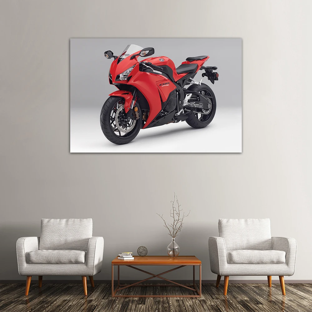 Honda CBR 1000RR Super Motorcycles Photo Wall Art Poster Canvas Painting for Bedroom Decoration