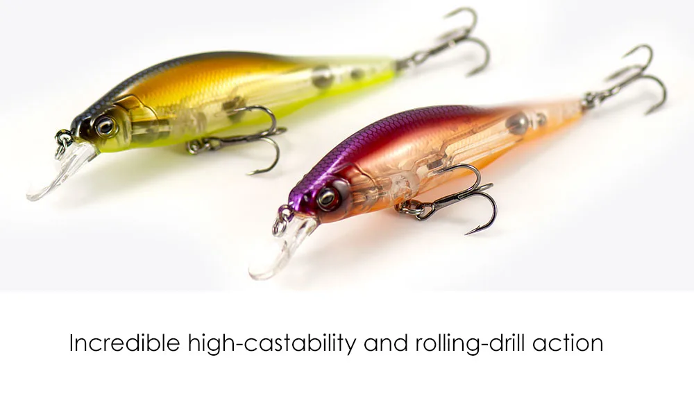 Countbass Sinking Minnow 80mm 3-1/8" 10.8g 3/8 oz. Dive 1.2-2.5m Hardbaits Fishing Lures Wobblers Jerk Your Bait Crankbaits