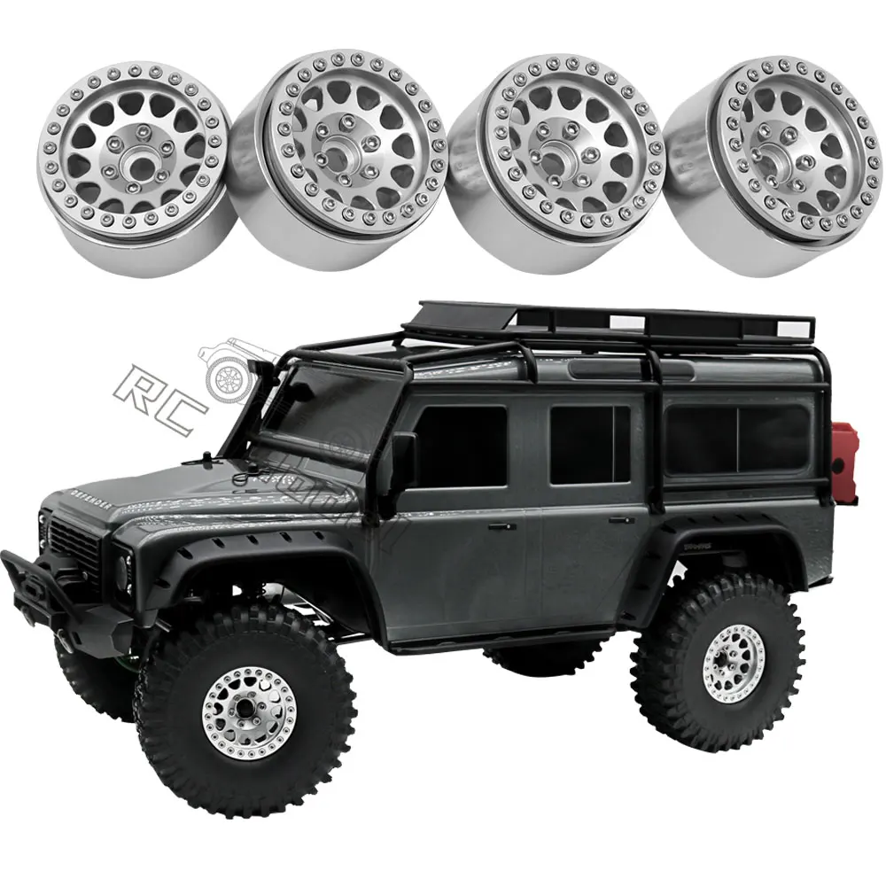 Metalen 1.9 Beadlock Velgnaaf Voor 1/10 Hsp Redcat Rc4wd Wraith Tamiya Axial Scx10 D90 Hpi Rc Auto Onderdeel