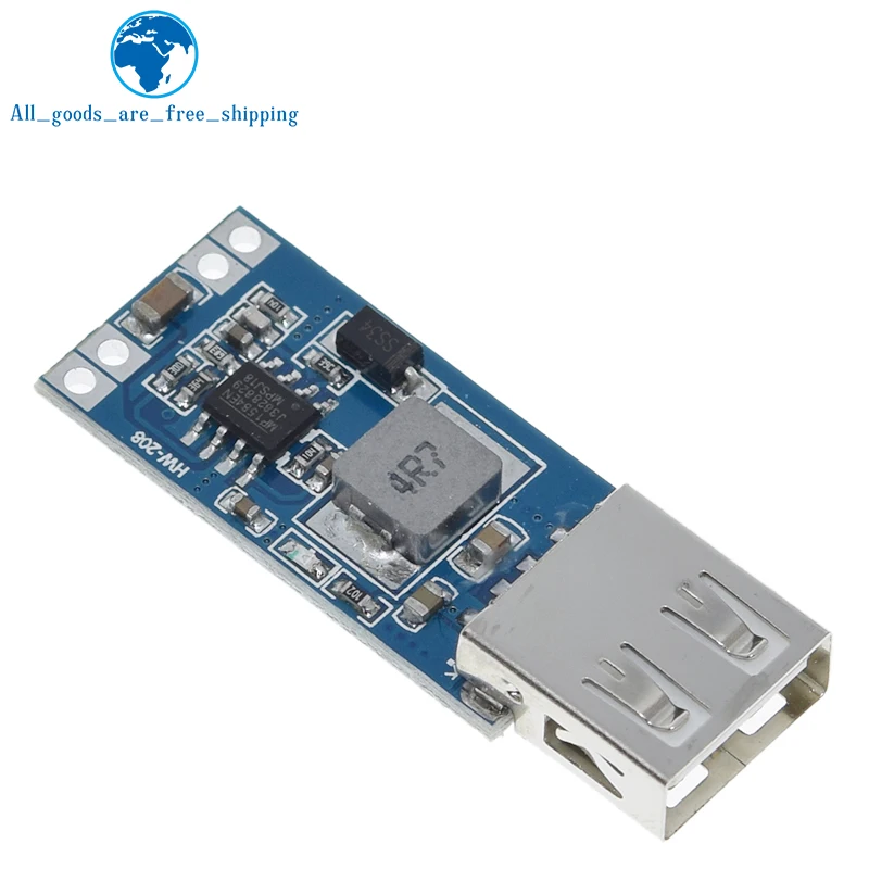 TZT 1/3PCS 9V/12V/24V zu 5V DC-DC step-down auto ladegerät USB auto ladegerät 3A ausgang buck regler netzteil modul – Detail 6