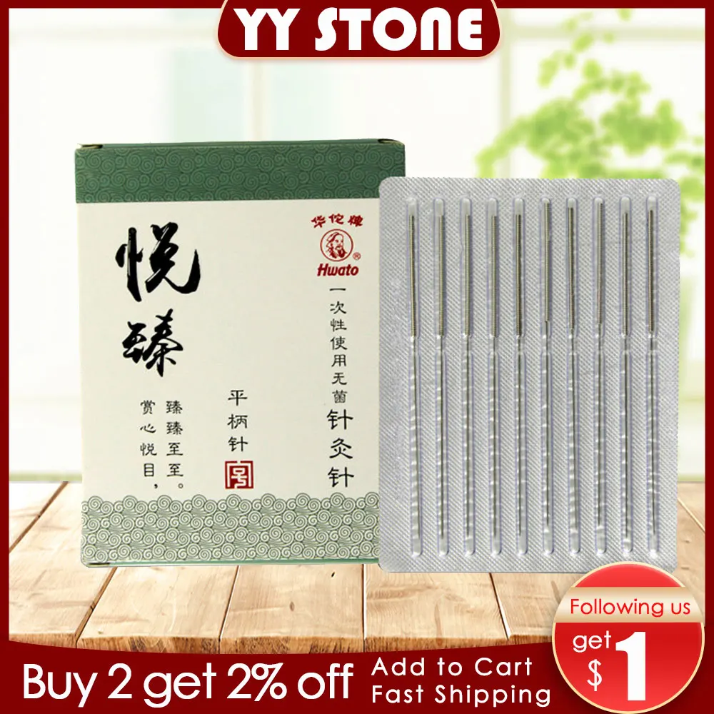 

100pcs/box Acupuncture Needle Disposable Needle Acupuncture Beauty Massage Needle health care healthcare moxibustion