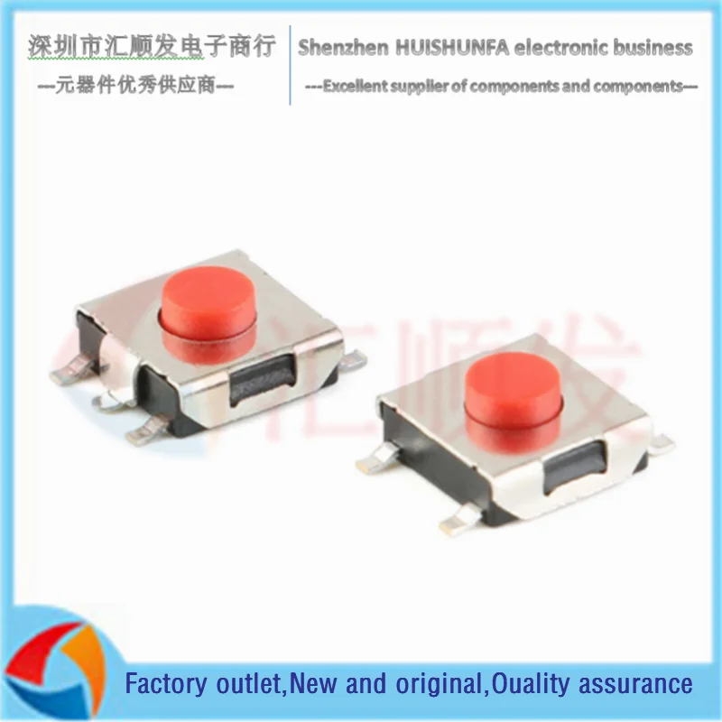 Interruptor táctil SMD, 6x6x3,1/2,5mm, 4 pies/5 pies, micro interruptor, botón pulsador