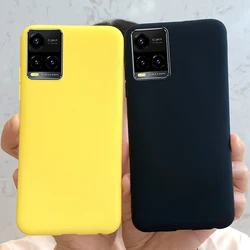For Vivo Y33s Case Y21 Y21s Soft Silicone Cute Candy Phone Cover For Vivo Y21 Y 21 s Cases Y33s VivoY21 Fundas Capa Coque Bumper