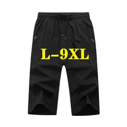 Mens Shorts Men Clothing Oversize Breeches Sweatpants Casual Short Pants Summer Shorts 3 4 Length Cropped Trousers Free Shipping