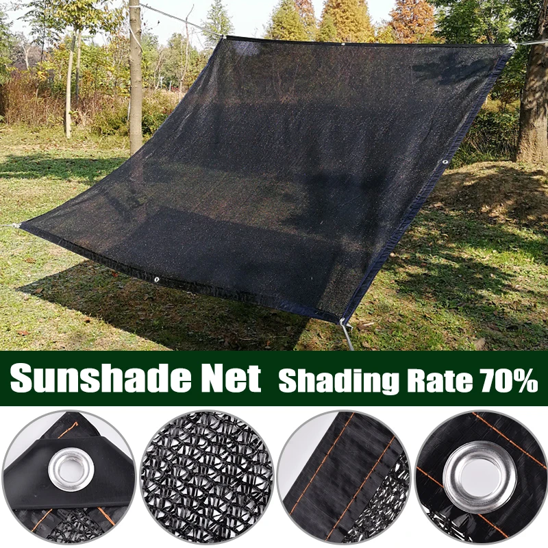 

HDPE Black Anti-UV Sunshade Net HDPE Outdoor Awning Garden Plants Shade Sails Balcony Gazebo Shelters Swimming Pool Shading Net