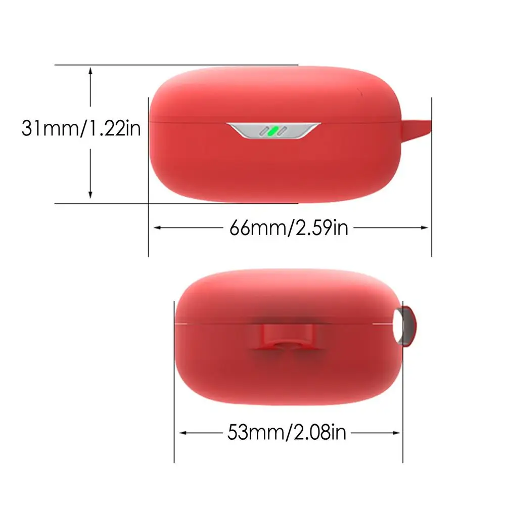 For JBL W300TWS Silicone Earphone Case Protective Cover Shell For Wireless Headset Anti-fall Box For JBL W300TWS Accessories