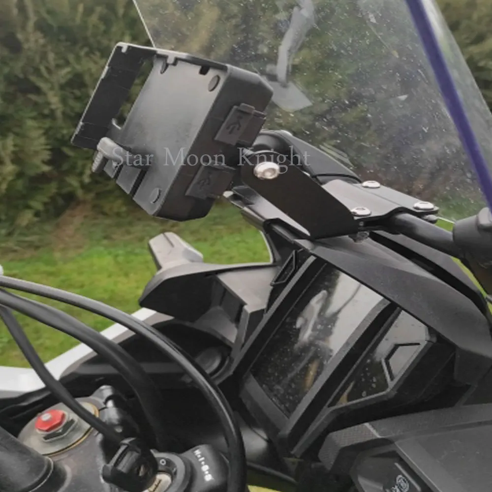 For Honda Africa Twin CRF1000L 2018-2019 Motorcycle windshield Stand Holder Phone Mobile Phone GPS Navigation Plate Bracket