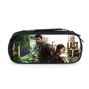 The Last of Us Part 2 Boys Girls Cartoon Pencil Case Bag School Pouches Children Student Pen Bag Kids Purse Wallet