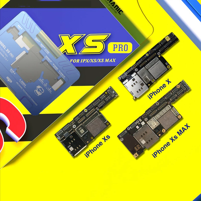 MECHANIC รุ่น XS Pro ISocket PCB เมนบอร์ดโคมระย้า Jig สำหรับ iPhone X XS XS MAX ด้านบนและชั้น Tester การบำรุงรักษา Fixture