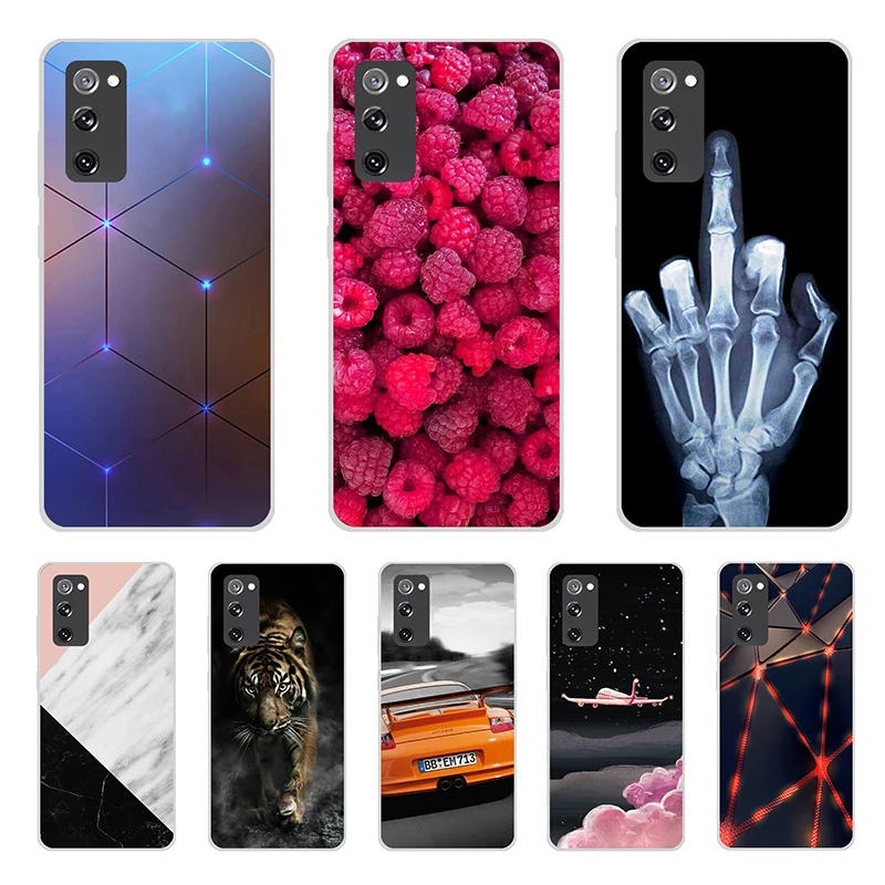 For Samsung S20 FE Case Phone Cover Silicone Soft Cases for Samsung S21 Note 20 Ultra S20 Plus Case S21 Ultra A01 Core Funda TPU